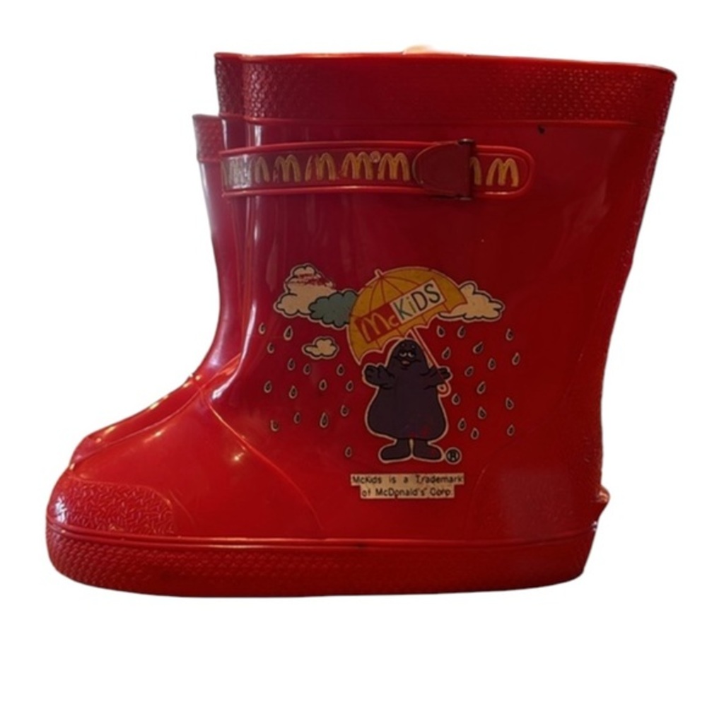 Vintage McDonald’s Rain Boots Size XXL 13/1